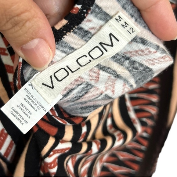 Volcom Dayoff Bodycon Mini Dress Size Medium - Picture 7 of 9